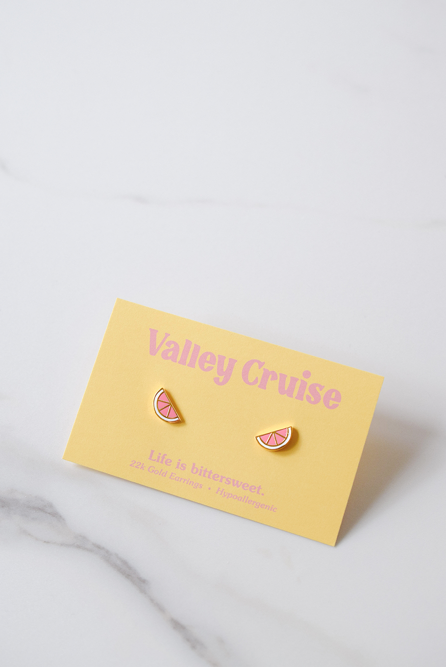 Grapefruit Earrings – Valley Cruise Press